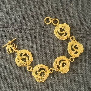 authentic JUST CAVALLI 3D dragon bracelet